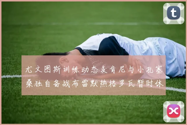 尤文图斯训练动态麦肯尼与小孔塞桑独自备战布雷默热格罗瓦暂时休息